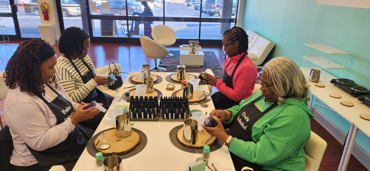 Candle-Making Sip & Create Experience