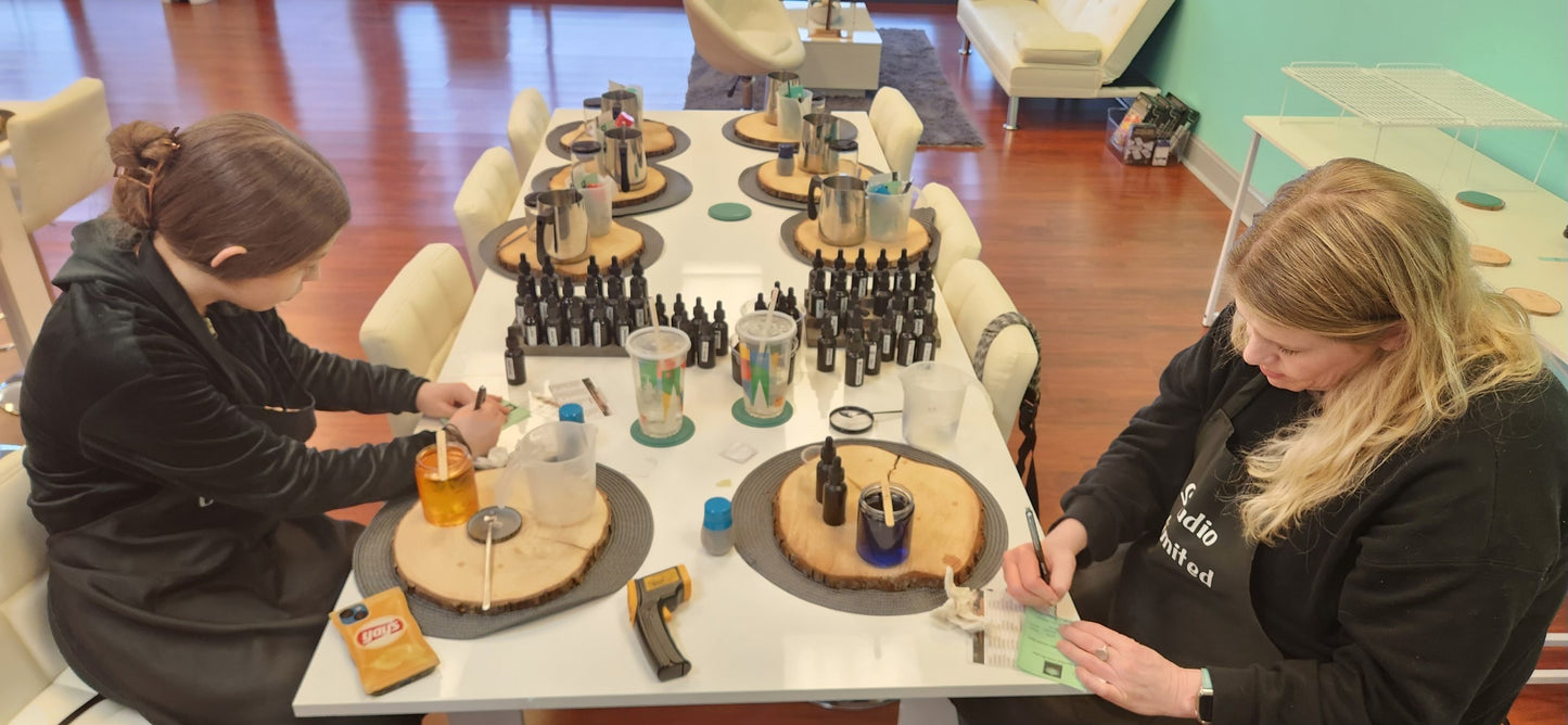 Candle-Making Sip & Create Experience