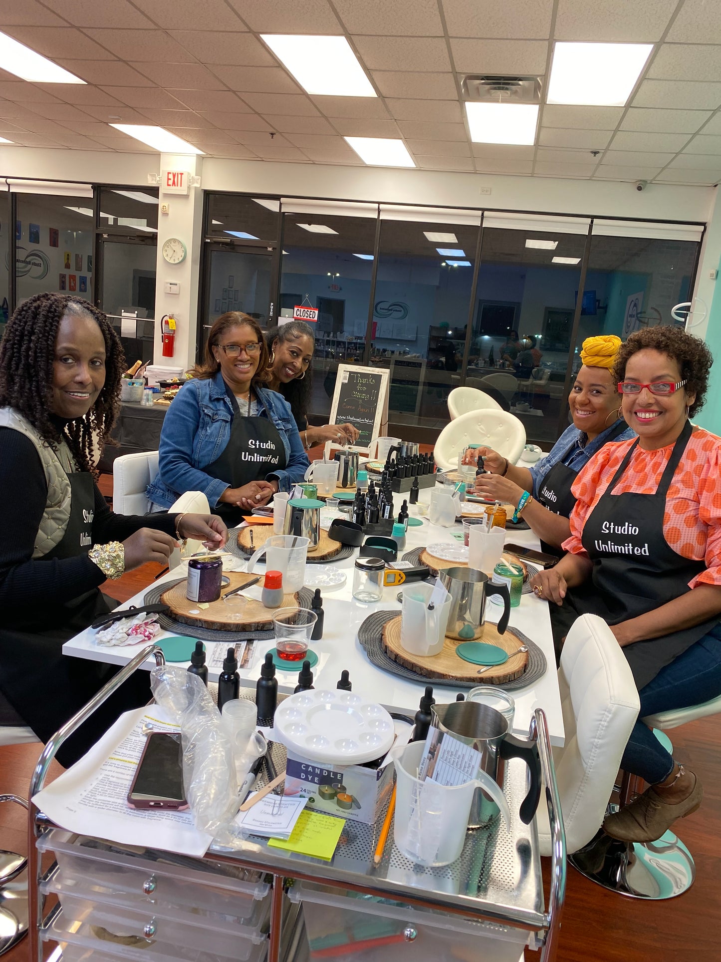 Candle-Making Sip & Create Experience