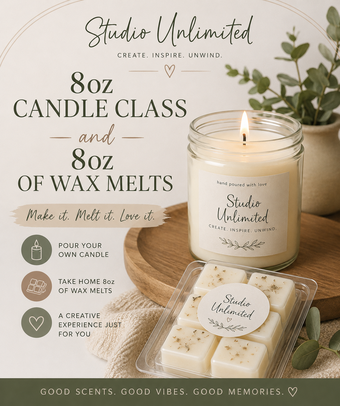 Candle & Wax Melt Experience