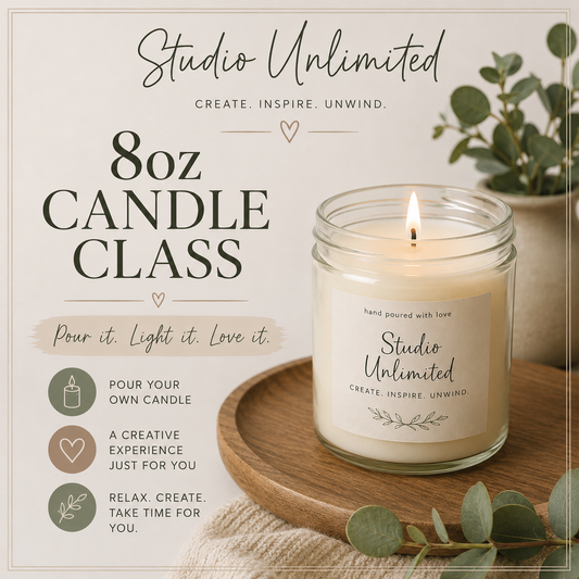 Candle-Making Sip & Create Experience