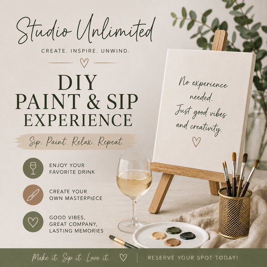 DIY Painting - A Sip & Paint Experience