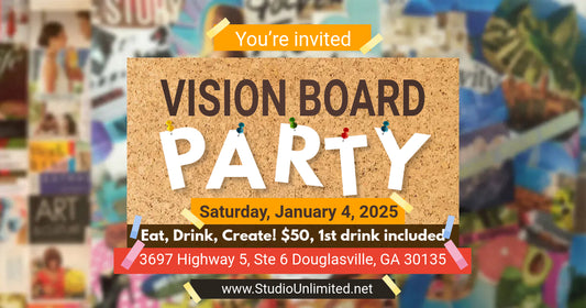 Vision Board Paint & Sip Party